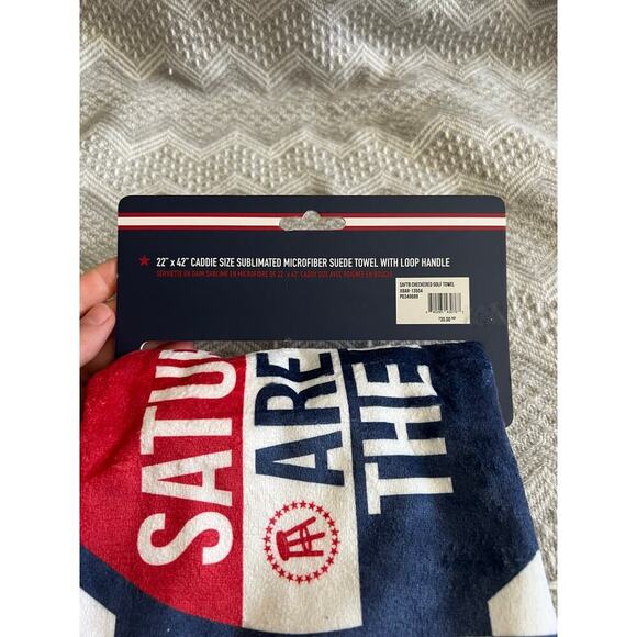 Barstool Sports Saturdays Are For The Boys Towel, NWT - Picture 5 of 5